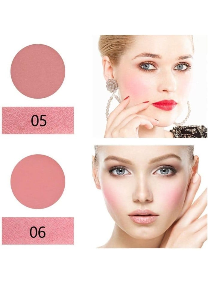 Miss Rose 8 Colors Blush Blusher Powder Palette Face Cosmetic Makeup Contour Shadow - Image 3