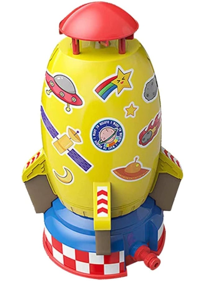 Generic SUPAAR Garden Outdoor Backyard Rocket Water Spray Sprinkler Water Play Toys  - Image 1