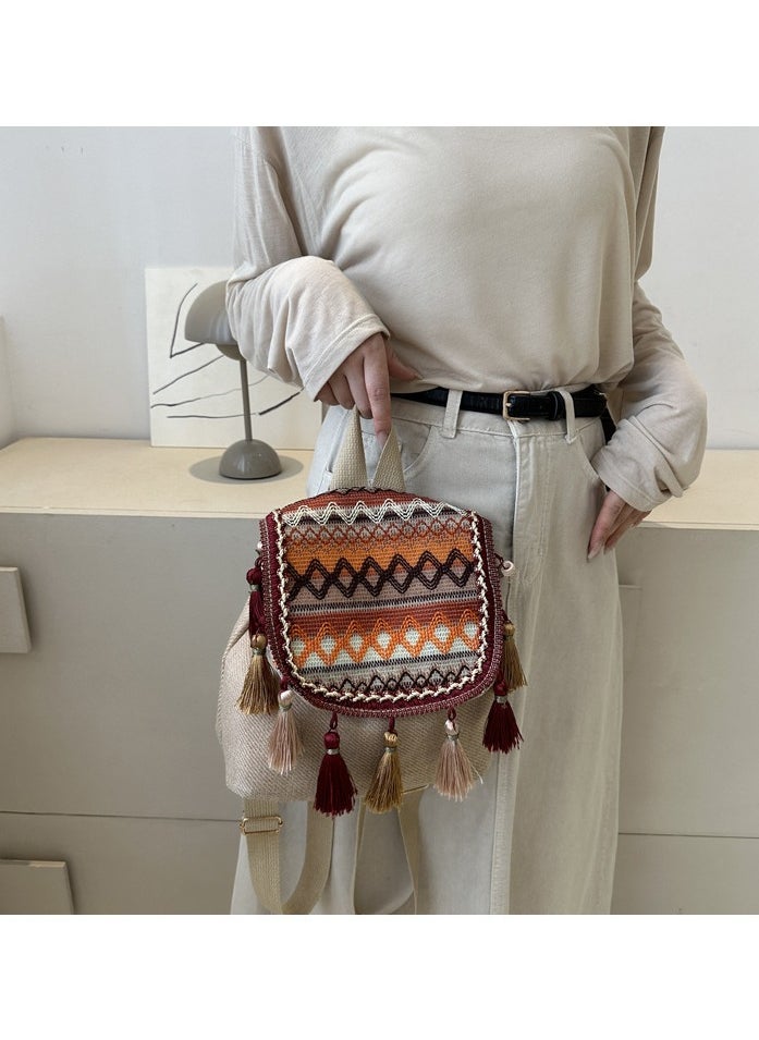 Mark Fairwhale New Retro Fashionable Casual Backpack  - Image 2