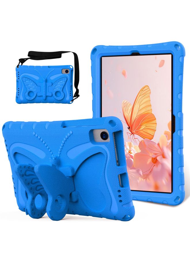 The 11-inch Flat Panel Protective Case Is Suitable For Samsung T870/millet PAD56/glory V7 Cartoon Protective Case-Color:Blue-Applicable Models:Samsung Tab S9 11sm-x710/x716/718 (2023)