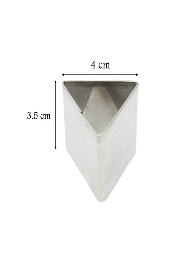 Asian Hobby Crafts Stainless Steel Mini Cookie & Vegetable Cutter Set, Embossing Molds for Baking, Food Decoration, Pastry Molds for Kitchen Use, Multiple Designs, Size - 3.5cm, Set of 12 Pcs - Image 3