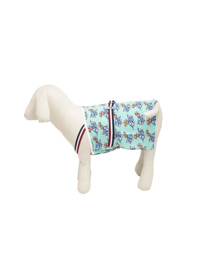 Lulala Dog Dress 100% Cotton Dog Clothes Dog Dresses Doggie Dress Puppy Sleeveless Tank Top Vest Dresses Summer Cat Clothes Summer Dresses for Pets Tom and Jerry Print(18Inch,Sea-Green) - Image 5