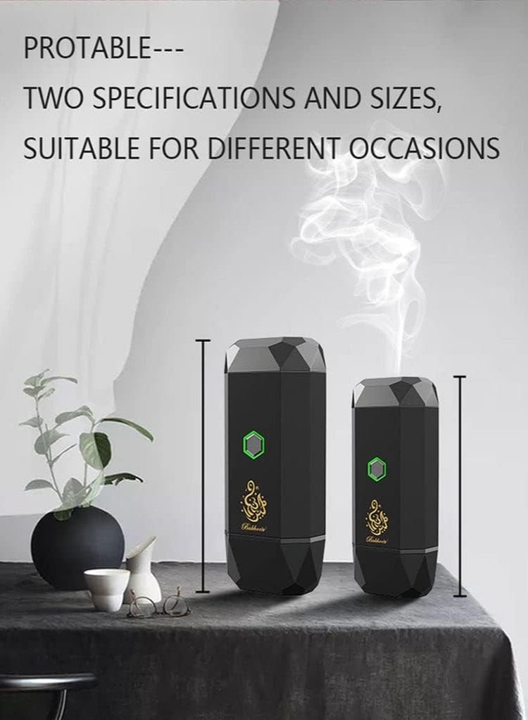 ELTRAZONE Large B15 Portable Bukhoor Style Usb Type-C Power incense burner Bakhoor Portable Rechargeable Electric Incense Burner - Image 5