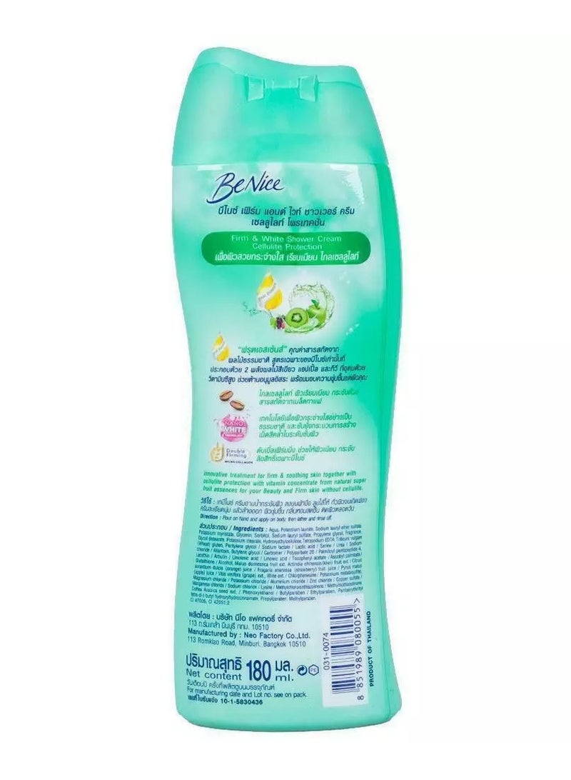 Be nice Thailand Moisturizing Shower Cream with Fruit Extract, Perfect Anti-Cellulite Flexible Formula for Beautiful, Smooth Skin 170ml - Image 2