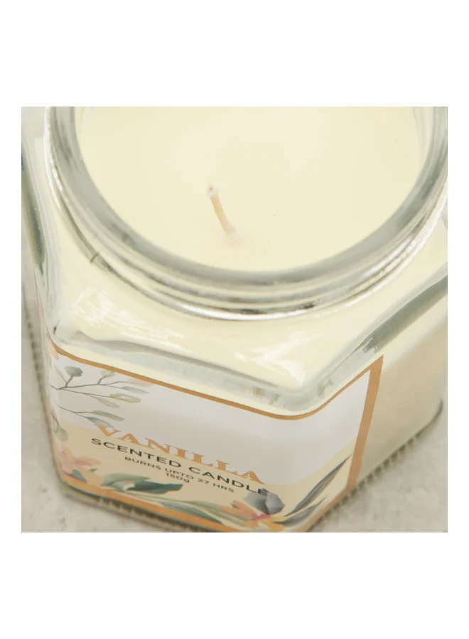 Lifestyle Vanilla Scented Jar Candle - 150 gms
