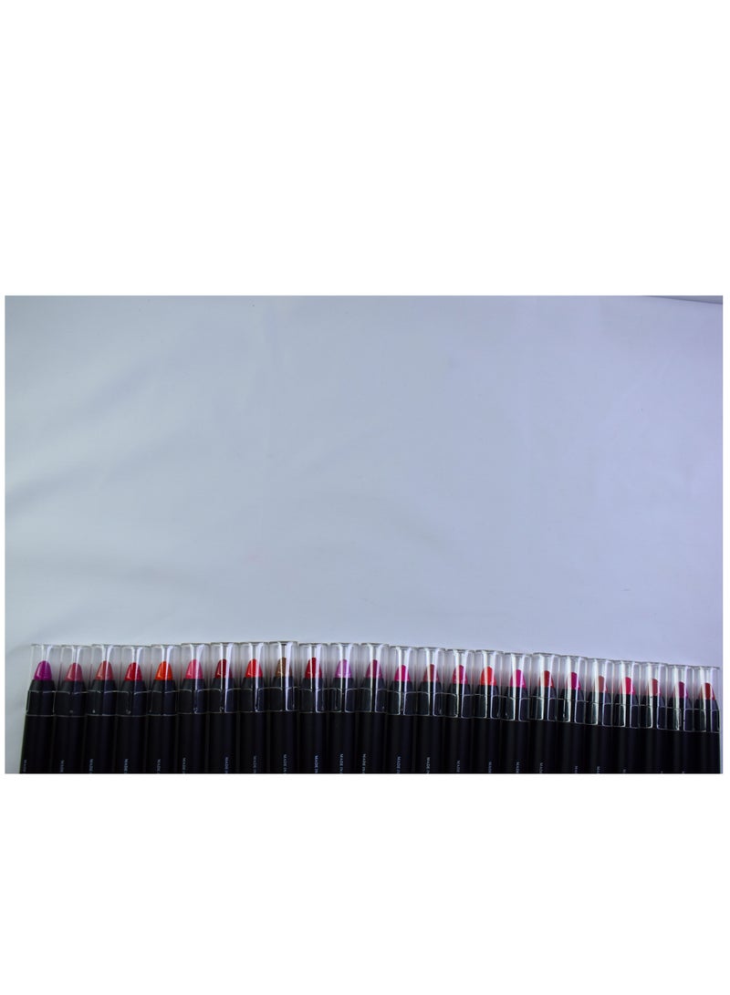 Matte Lipstick Set 24 Pieces Multicolor - Image 3