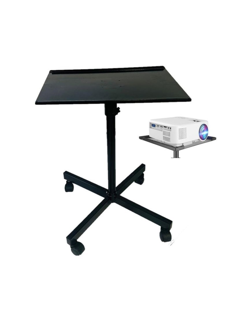 QUARSON QUARSON MultiPurpose Projector Stand Laptop Tripod Stand Height 180 Degree Angles Adjustable with Heavy Duty Laptop Floor Stand for Indoor Outdoor Office Home Stage Studio DJ Racks6 