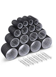 Selizo Hair Roller 28 Pcs Set, Includes 16Pcs Self-Grip Hair Rollers in 4 Sizes and 12Pcs Hair Clips for Long Medium Short Hair Volume - pzsku/Z68E13E318AC82096FE8BZ/45/_/1732634102/bdd34413-fdb9-46ab-bf5c-e2bbc1f7dc19