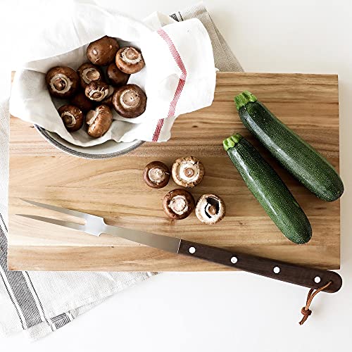 Lamson Premier 20" Walnut 3-Piece BBQ Set - Image 4