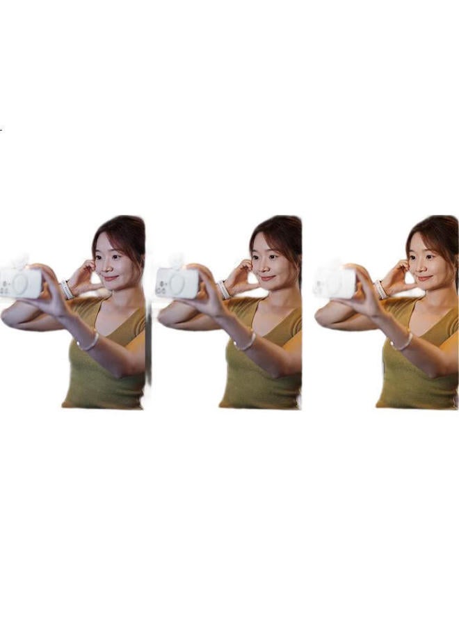 Pgytech Magsafe Magnetic Led Fill Light With Three Color Temperatures, Portable Handheld Photography Light For Selfies Portrait Photography, Video Recording - Misty Grey - Image 2