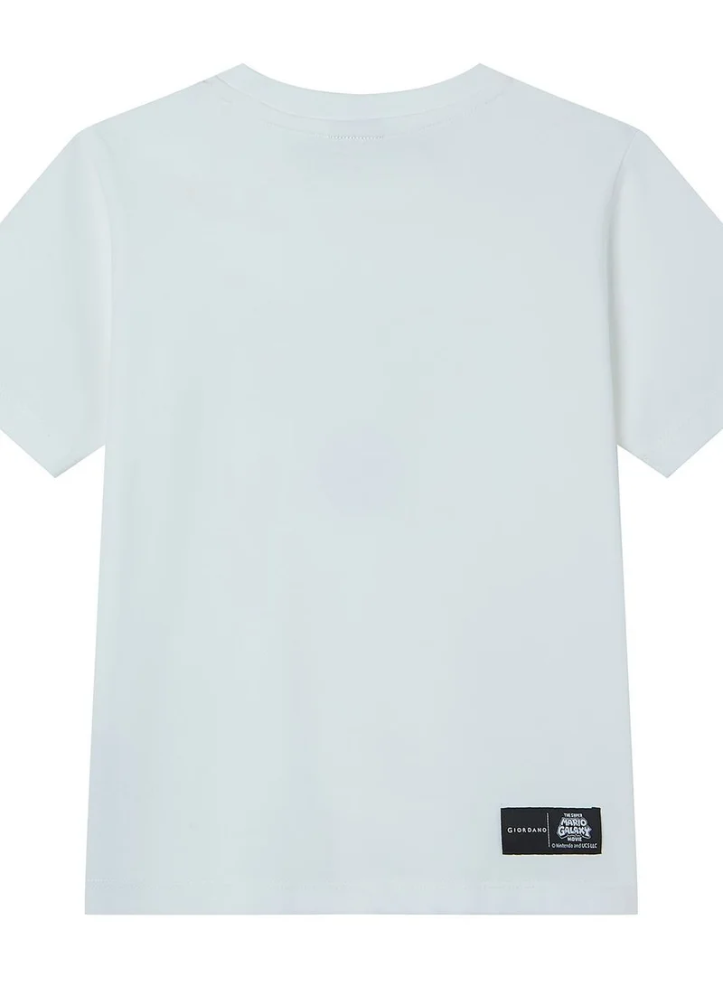 Giordano  Kids Regular Mario "Here We Go" Tee  | Best Price UAE