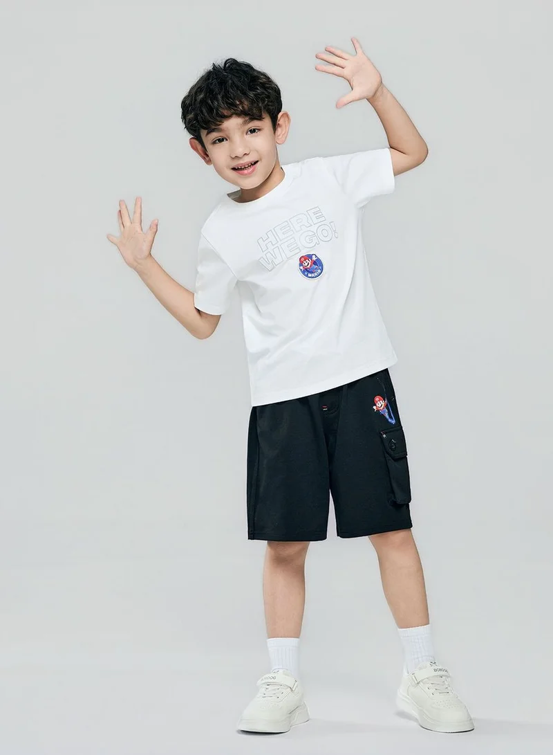 Giordano  Kids Regular Mario "Here We Go" Tee  | Best Price UAE