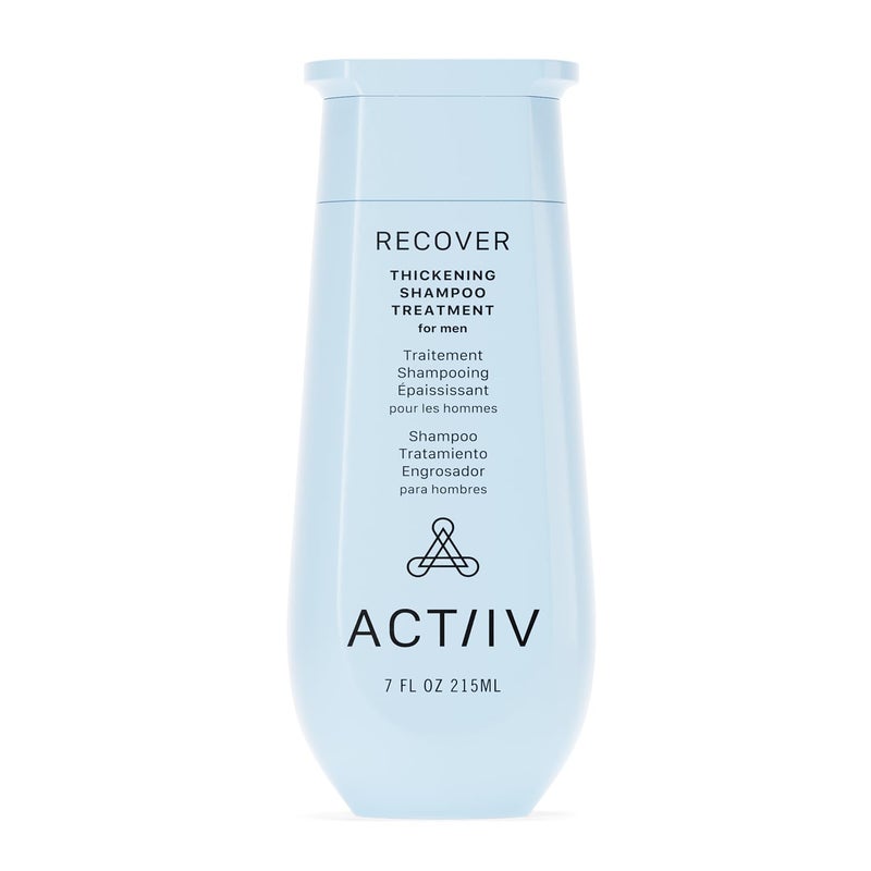 ACTIIV Recover Thickening Shampoo Treatment For Men | Supports the Appearance of Fuller, Healthier-Looking Hair, Supports Scalp Health, Plant-Based, Color-Safe, Vegan,All Hair Types, 215 mL / 7 oz - Image 1