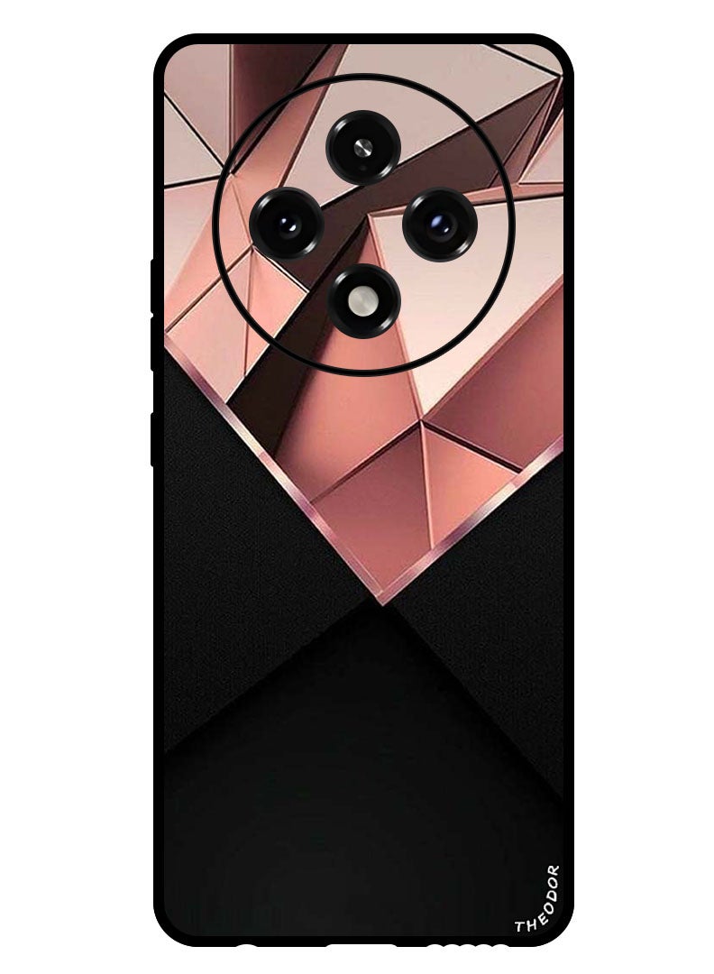 Theodor Protective Case Anti Scratch Shock Proof Bumper Cover For Oppo A3 Pro pink diamond (1) - Image 1