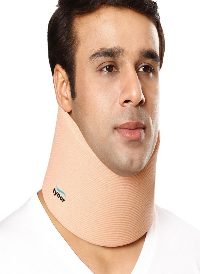 تاينور طوق عنقي من تاينور، ناعم، بيج، متوسط، وحدة واحدة - Image 1