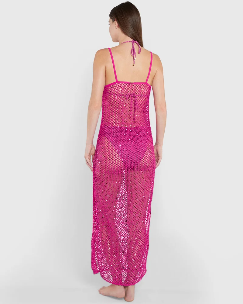 Isla & Evie Isla & Evie Crochet Maxi Coverup