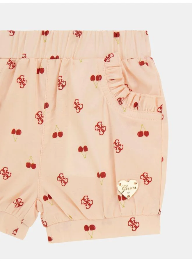 جس Kids Printed Shirt And Shorts Set