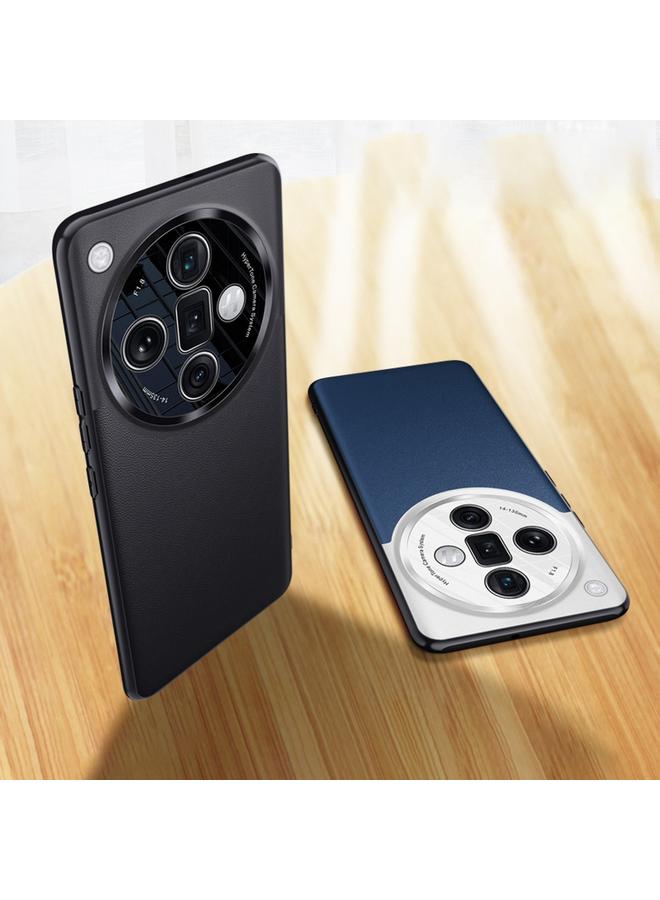 S-TOP Case For OPPO Find X7 Ultra Plain-leather All-inclusive Shockproof Phone Case - Image 4