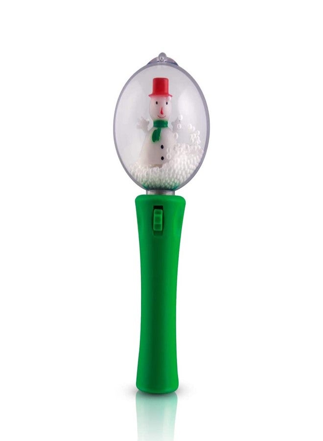 عصا موسيقية مضيئة على شكل رجل ثلج دوار بتقنية LED - Image 1