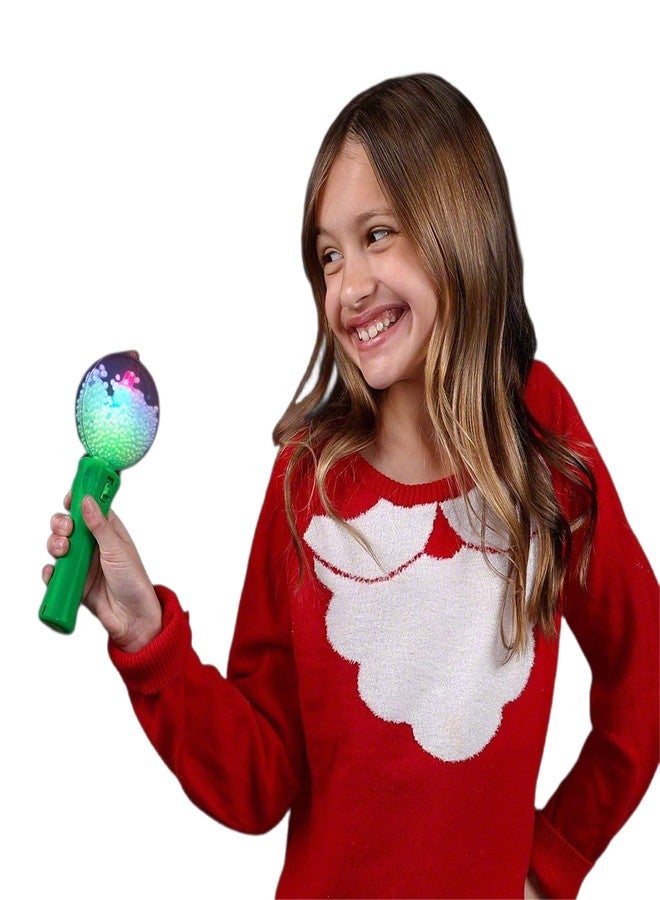عصا موسيقية مضيئة على شكل رجل ثلج دوار بتقنية LED - Image 2