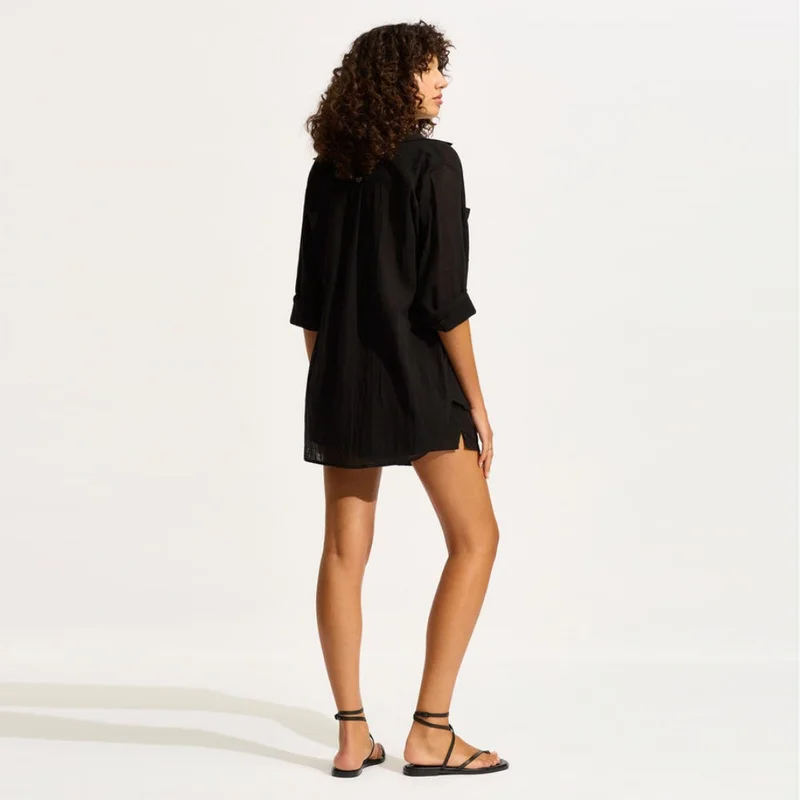 سيفولي Crinkle Short - Women