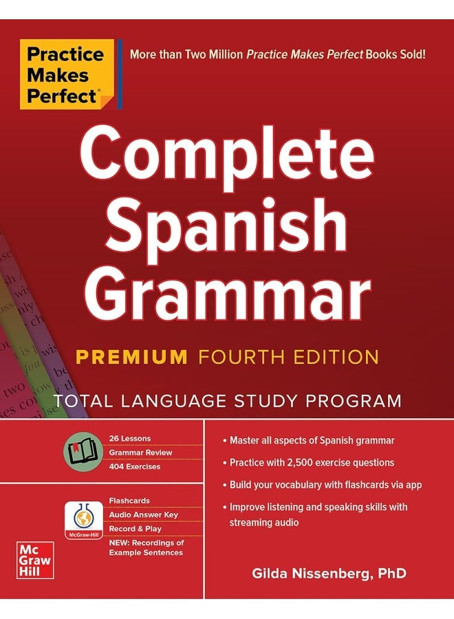 McGraw-Hill Education Practice Makes Perfect: Complete Spanishgmmar, Premium Fourth Edition 