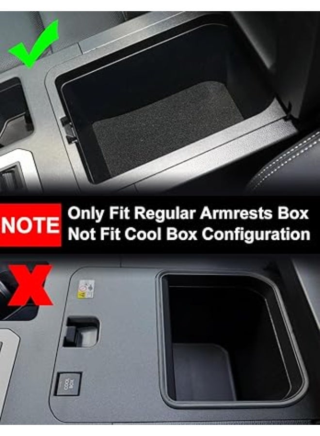 Center Console Organizer, Compatible with Toyota Land Cruiser 250/Prado J250 2024 2025 2026 Car Accessories Interior ABS Armrest Storage Tray Insert Fits LC250 (Not for Cool Box) - Image 4
