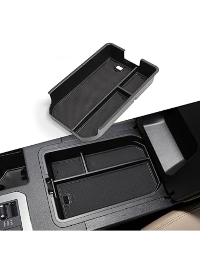 Center Console Organizer, Compatible with Toyota Land Cruiser 250/Prado J250 2024 2025 2026 Car Accessories Interior ABS Armrest Storage Tray Insert Fits LC250 (Not for Cool Box) - Image 1