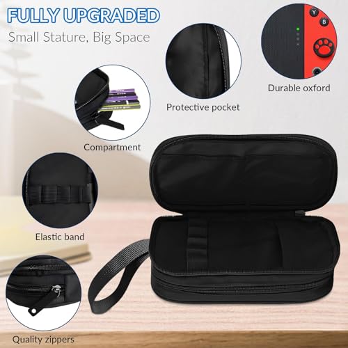 TILYTADLY Large Pencil Case for Boys - Boys Pencil Pouch with Zipper Compartments - Big Capacity Pen Box Gamer Pen Bag Organizer for Kids Teens School - Image 2