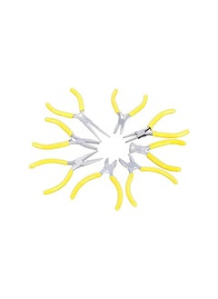 KASTWAVE Pliers, KASTWAVE 8Pcs Needle Nose Pliers Small Pliers, Mini Pliers Craftsman Pliers Jewelry Pliers Tool Set, Mini Jewelry Repair Tools, Carbon Steel DIY Hand Tools for Beginners Professionals  - Image 1