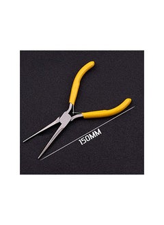 KASTWAVE Pliers, KASTWAVE 8Pcs Needle Nose Pliers Small Pliers, Mini Pliers Craftsman Pliers Jewelry Pliers Tool Set, Mini Jewelry Repair Tools, Carbon Steel DIY Hand Tools for Beginners Professionals  - Image 2