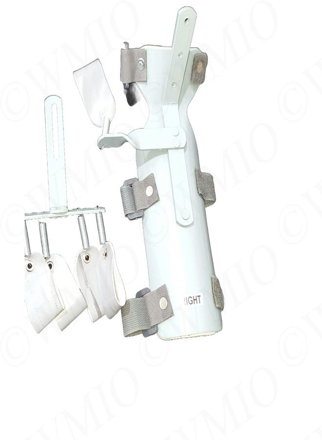 WMIO aluminium Dynamic Cockup Splint With Finger Extension Assist, Universal, Dynamic Hand Splint (post surgical support) (For Right Hand) - Image 2