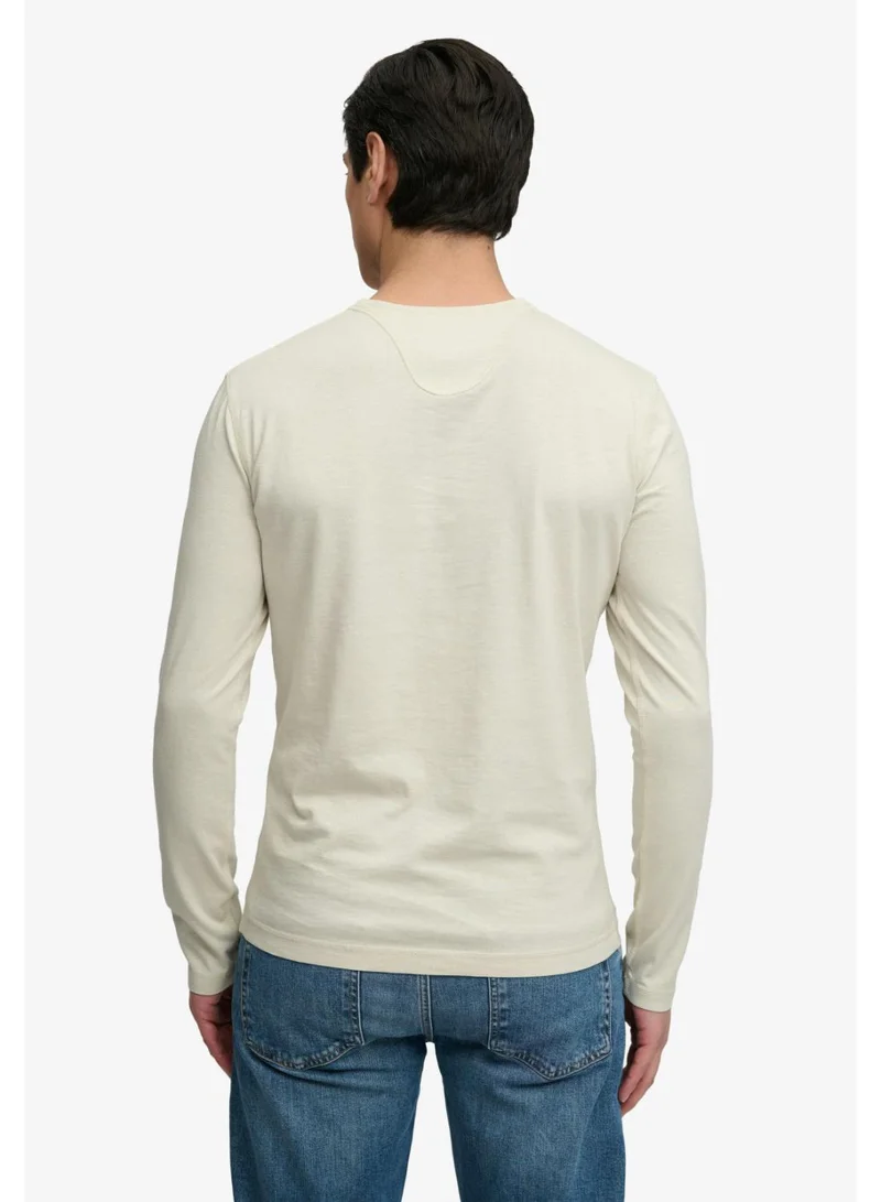 Superdry  Slub Long Sleeve Jersey Grandad Top for Men | Best Price UAE