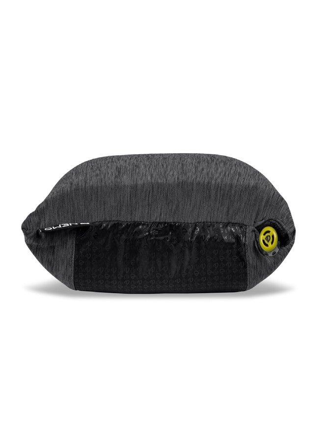 NEMO Equipment Fillo Backpacking & Camping Pillow - Black Pearl/Birch Bud - One Size - Image 5