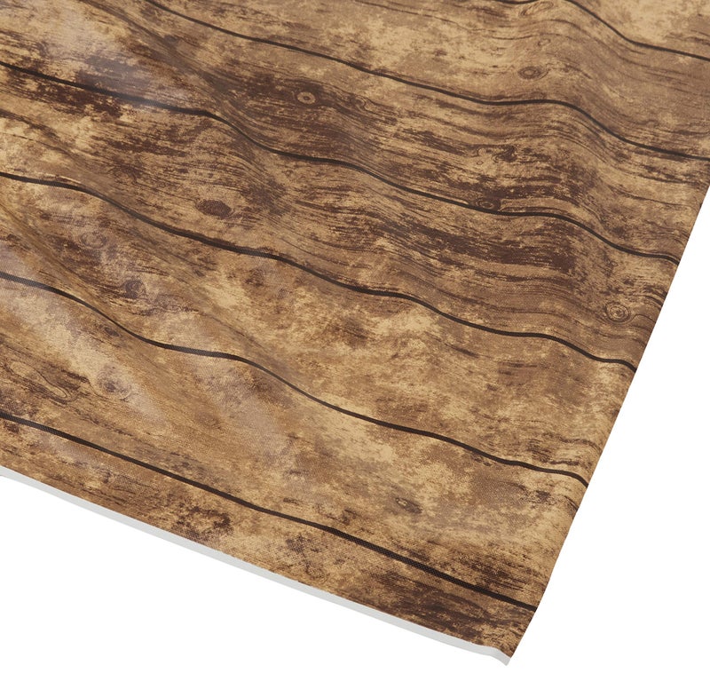 Creative Converting 329655 Wood Grain Design Plastic Tablecloth - Image 5