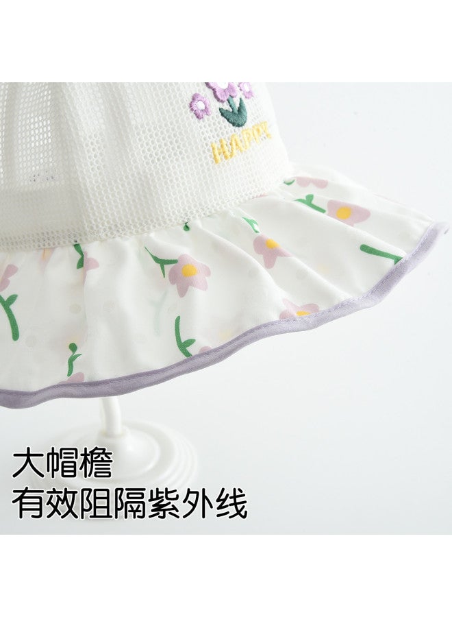 Bumblebee girls Sun Hat With Wide Brim - Windproof Fisherman Hat, Breathable Mesh Bucket Hat For Students - Image 5
