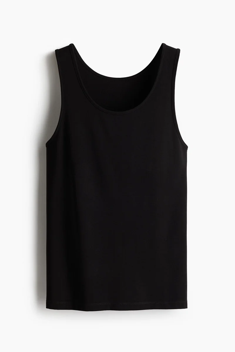 H&M Slim Fit Lyocell vest top with Lycra®
