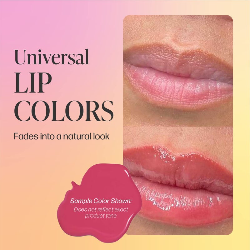 Perma Blend مجموعة حبر تاتو بيرما بليند موف ووردي - مجموعة ميكروبليدنج لشفاه - مستلزمات تاتو لـ PMU - تشمل وايلد فلاور، موف و فرنسي فانتسي لشفاه - نباتي (0.5 أونصة لكل منها) - Image 2