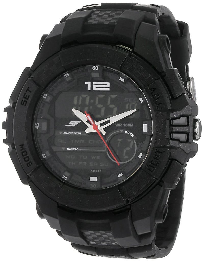 SF Ocean III Chronograph Multi-Color Round Dial Unisex Sport Watch-NN77027PP01 - Image 4