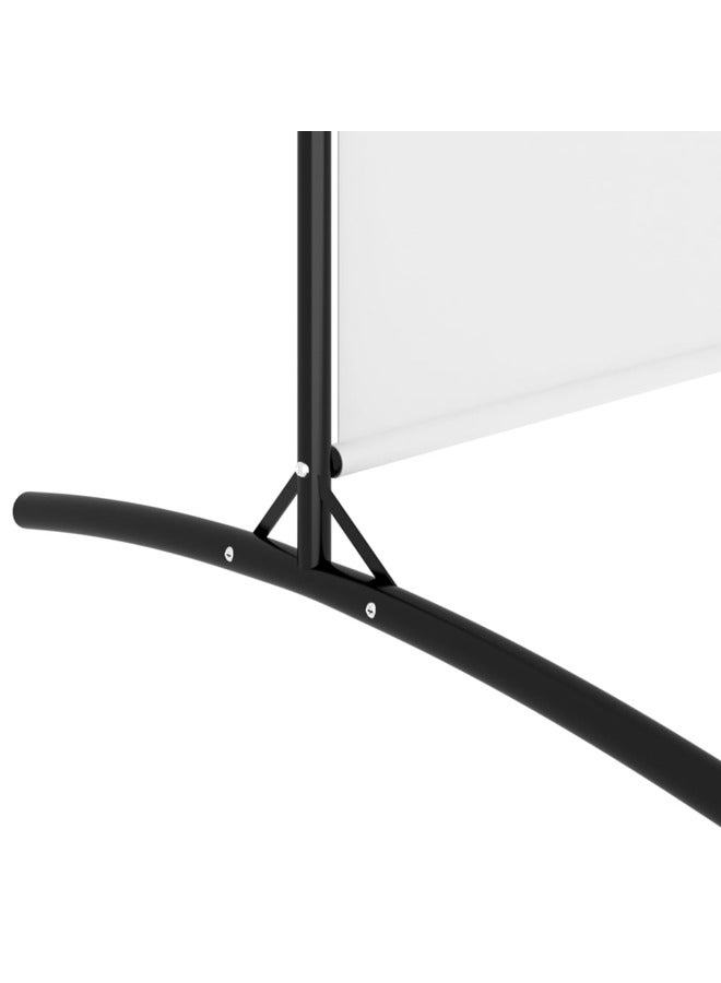 vidaxl 6-Panel Room Divider White 520x180 cm Fabric 350270 - Image 5