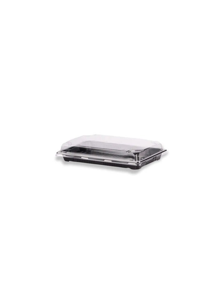 Black Sushi Food Containers No. 4 (8 Pieces)