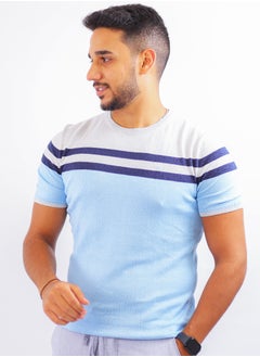 ليفانتينو تيشيرت تريكو للرجال بياقة دائرية  - Image 3