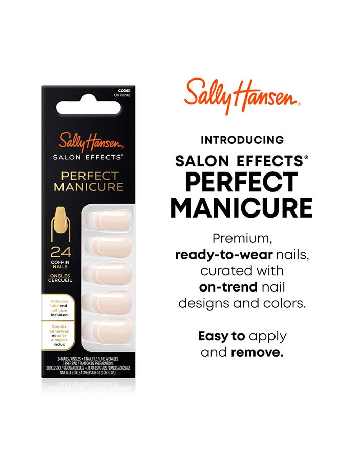Sally Hansen - Salon Effects Perfect Manicure Press-On Nails On Pointe - Image 1