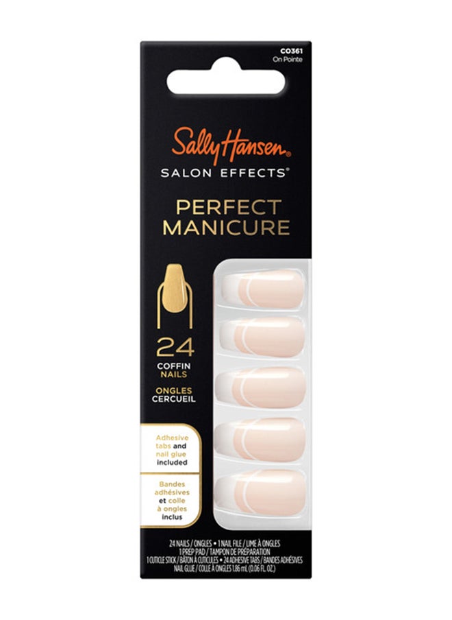 Sally Hansen - Salon Effects Perfect Manicure Press-On Nails On Pointe - Image 1