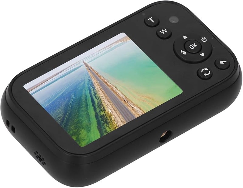 Black Digital Camera 16X Zoom Vlogging Compact Travel Video Camera For Kids Teens Adults - Image 1