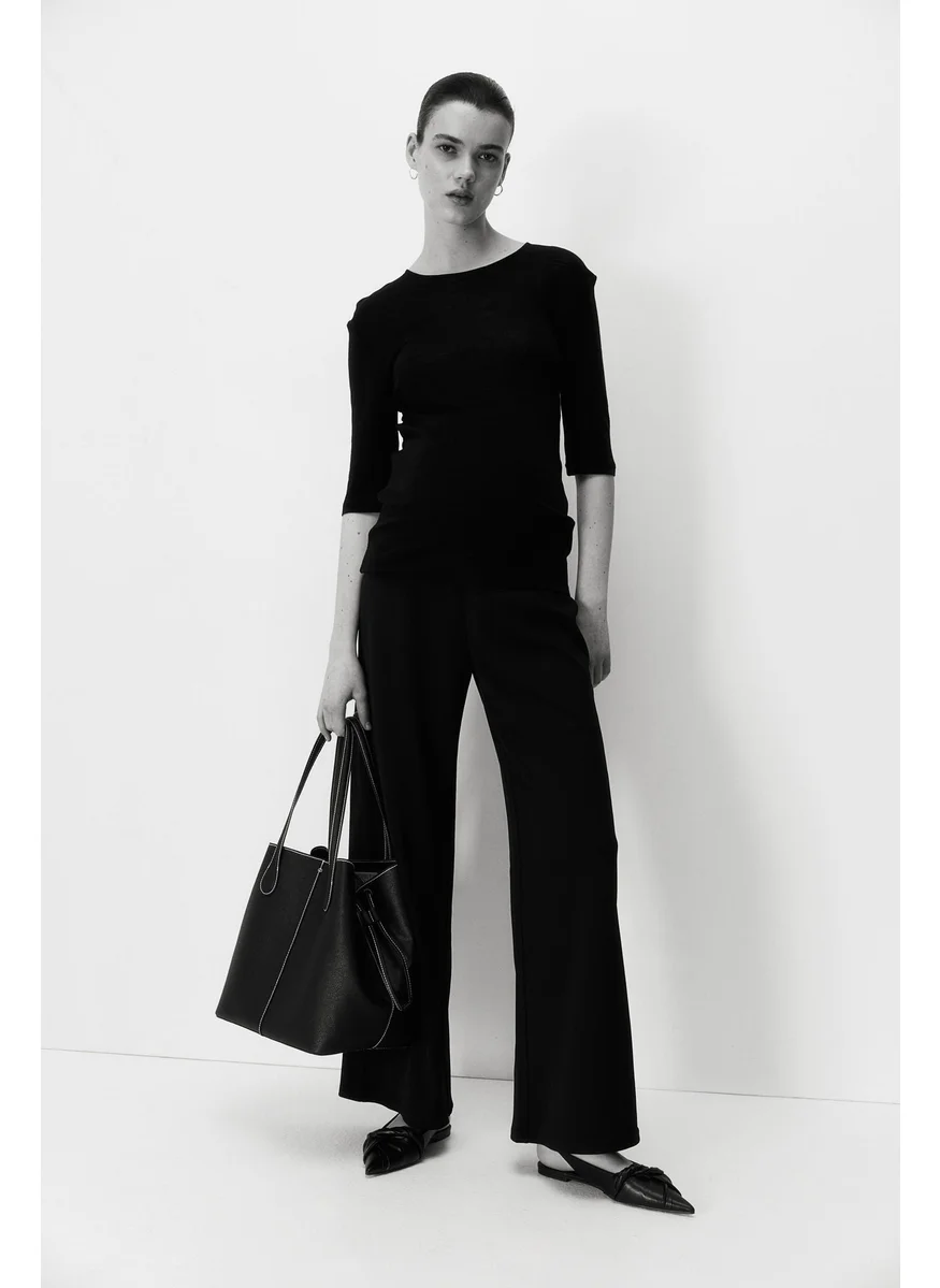 H&M Mama Wide Trousers