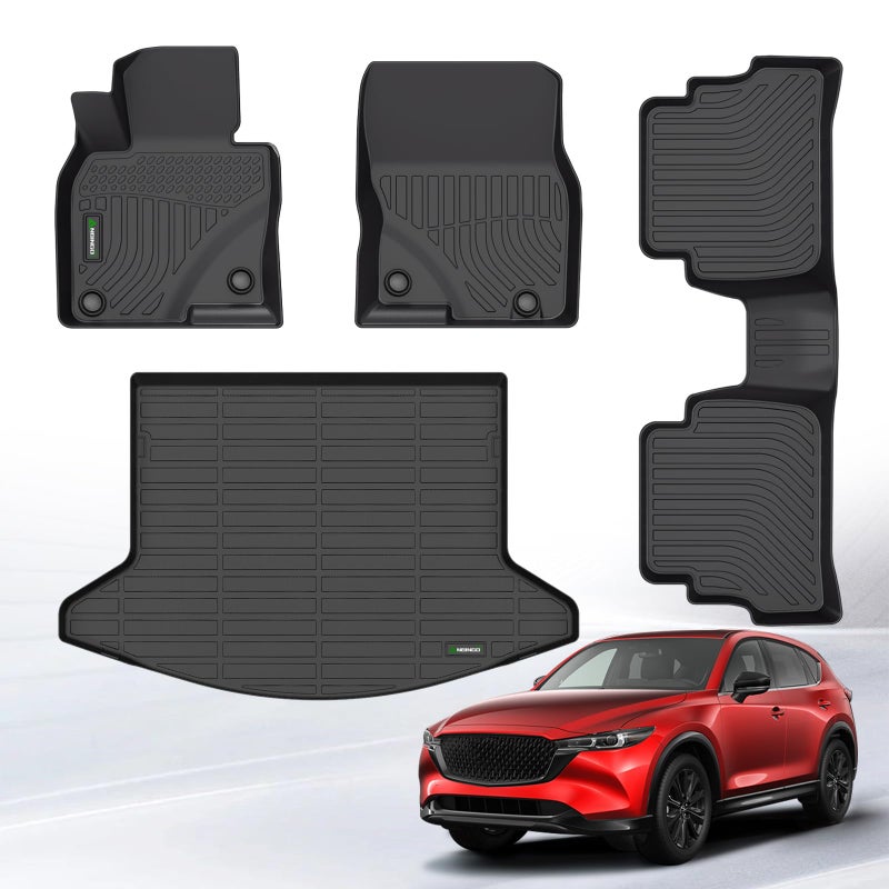 ANBINGOÂ®Floor Mats for Mazda CX-30 2020-2025 All Weather Mats for Mazda CX30 TPE Car Mat CX30 Rubber Trunk Carpet for CX30 Automotive Accessories - Image 1