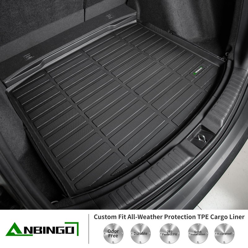 ANBINGOÂ®Floor Mats for Mazda CX-30 2020-2025 All Weather Mats for Mazda CX30 TPE Car Mat CX30 Rubber Trunk Carpet for CX30 Automotive Accessories - Image 4