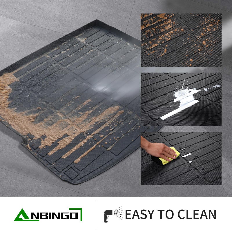 ANBINGOÂ®Floor Mats for Mazda CX-30 2020-2025 All Weather Mats for Mazda CX30 TPE Car Mat CX30 Rubber Trunk Carpet for CX30 Automotive Accessories - Image 5