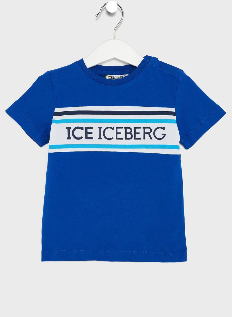 Ice Iceberg Kids Logo T-Shirt
